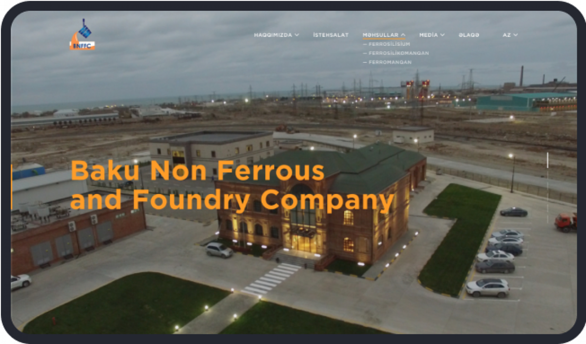 Baku Non - Ferros and Foundary Company" | SAFAROFF AGENCY